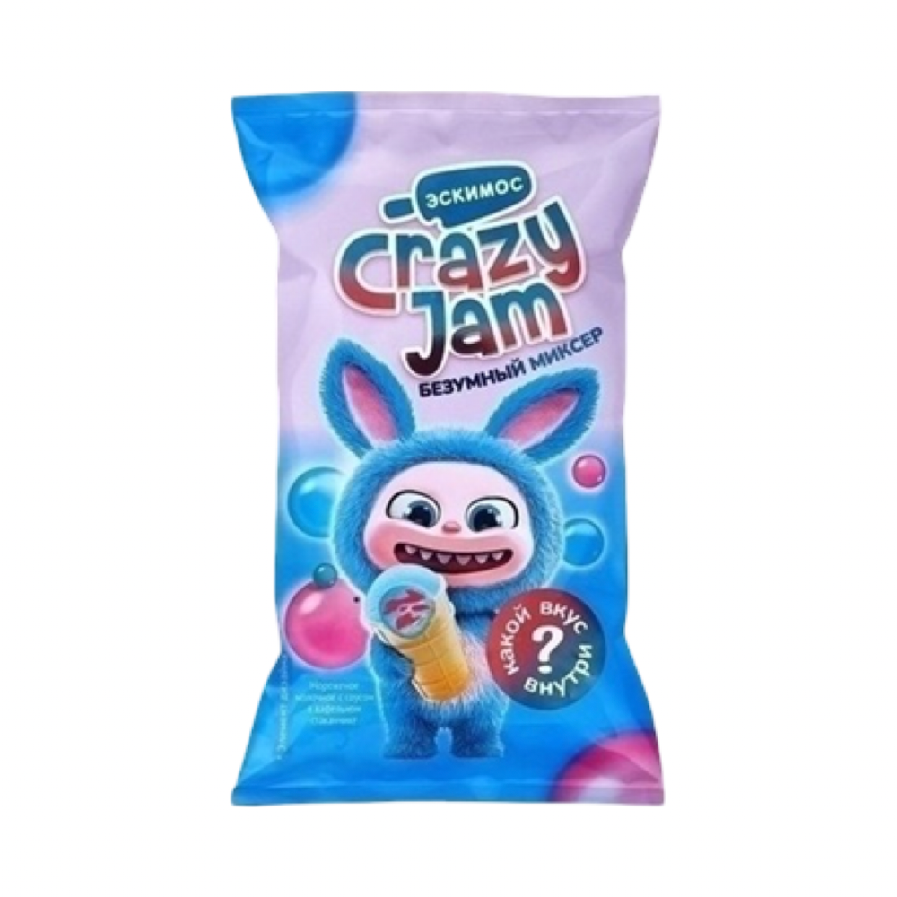 Мороженное мол CRAZY JAM  БЕЗУМНЫЙ МИКСЕР  75гр