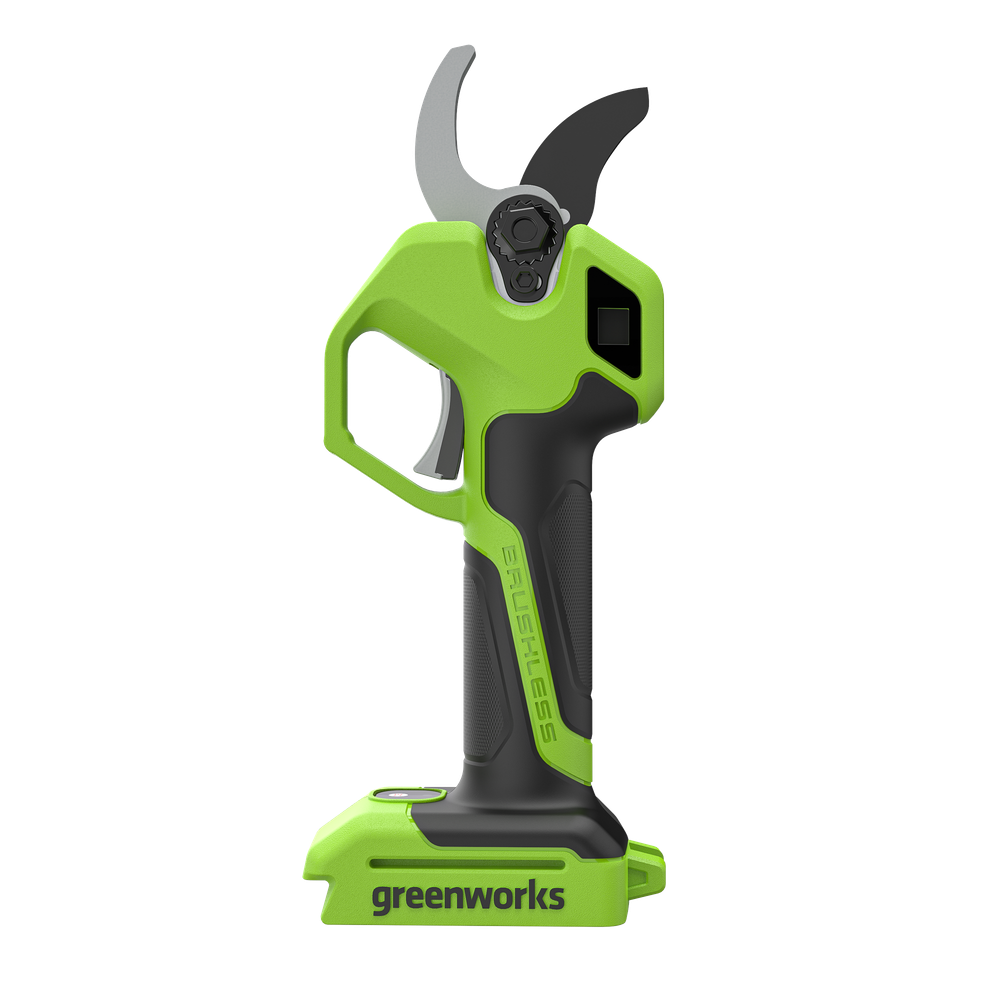 Секатор аккумуляторный Greenworks PR24320, 24V, 32 мм, c 1 х АКБ 4 Ач и ЗУ (PR24320UB)