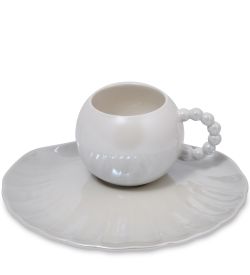 GAEM Art MUG-425/4 Чайная пара «Ракушка»