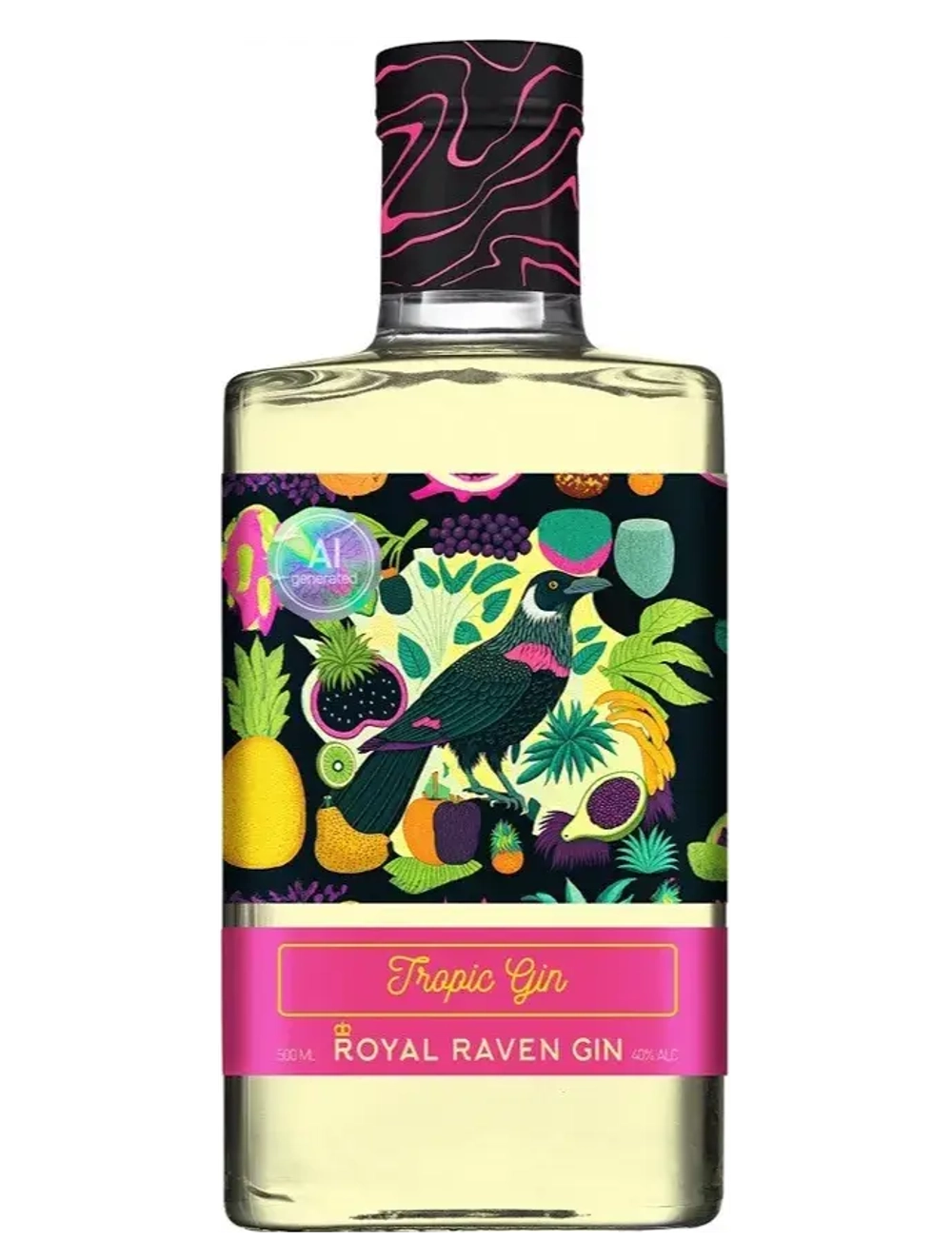Джин Royal Raven Tropic 0.5 л.