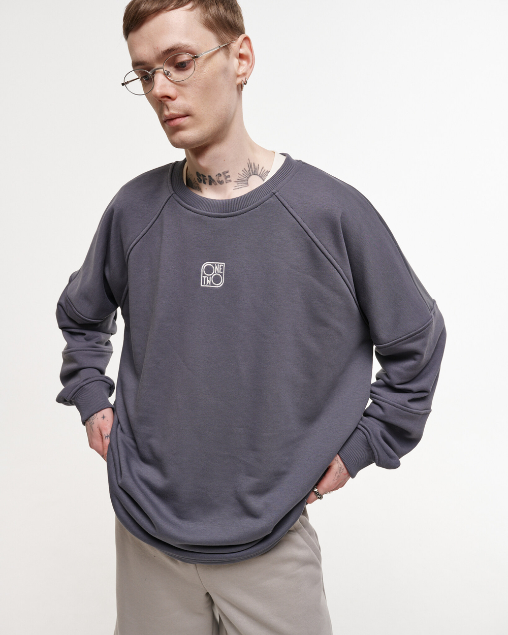 Raglan Sweatshirt LOGO Castlerock
