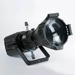 SHOWLIGHT SL-200S-W - театральный светодиодный прожектор, белый 200W COB LED; CRI>90, 200 Вт, 3 кана
