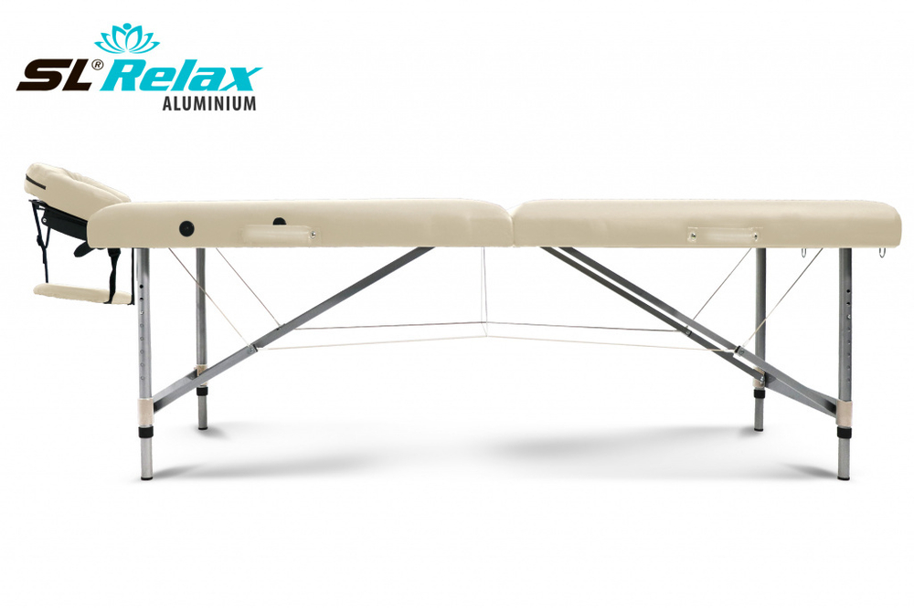 Массажный стол Aluminium (beige) Бежевый