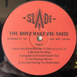 Винтажная виниловая пластинка LP Slade, You Boyz Make Big Noize (Россия 1994)