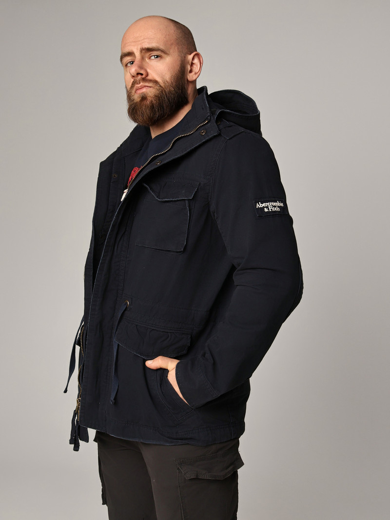 Ветровка плотная хлопковая Abercrombie & Fitch AB269A