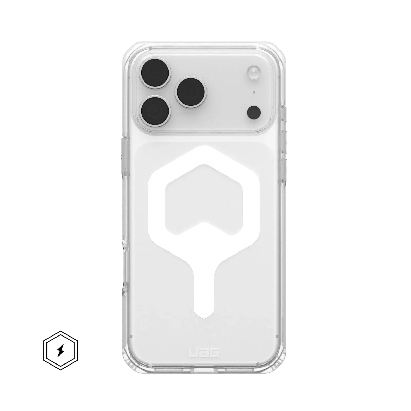 UAG Plyo with MagSafe Series Case for Apple iPhone 17 Pro Max Ice/White (Прозрачный)