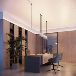 Профиль SL-LINE-25100-DUAL-2500 WHITE (Arlight, Алюминий)