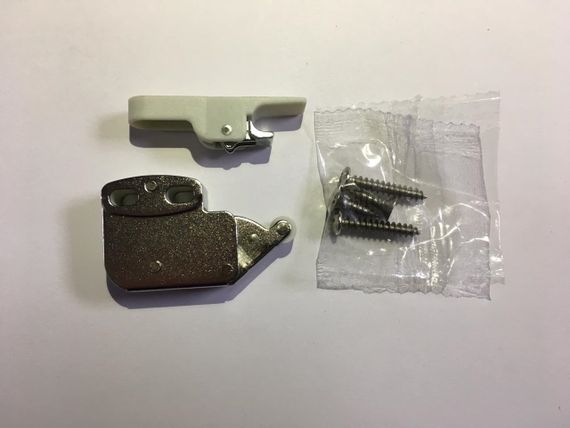 Нажимная защелка для люков Mini Latch GTV с ответной частью