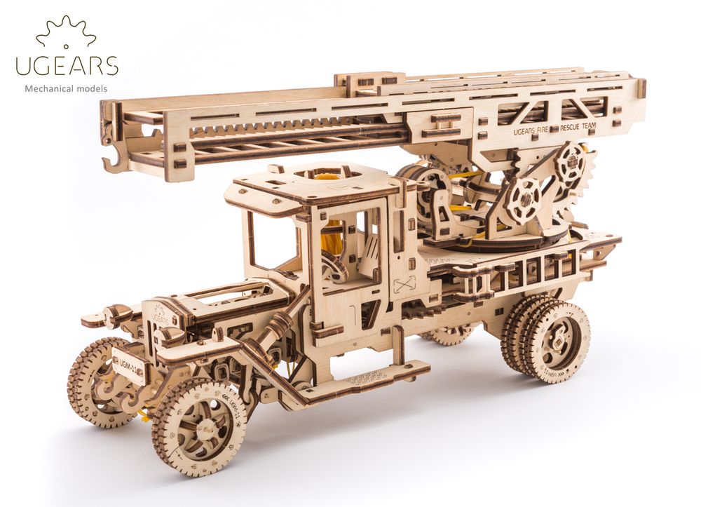 Конструктор 3D-пазл Ugears - Пожарная лестница