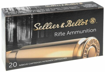 Патрон .308 Win S&B пуля SP 11,7 г, коробка 20 шт.