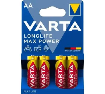 Элемент питания VARTA Max Tech/Longlife Max Power LR06 BL4 (80\400)красн