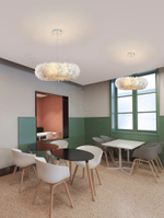 Pendant design lamp Feathers