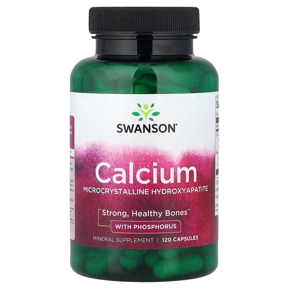 Swanson Vitamins, Кальций, 120 капсул