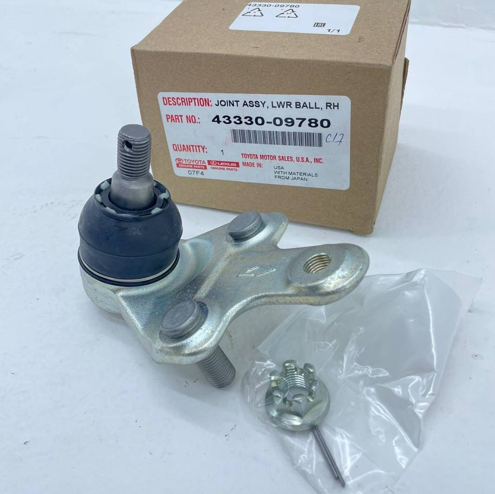 Шаровая опора нижняя правая 43330-09780 4333009780