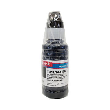 Чернила для EPSON EcoTank 110S (T01L14A) ET-1100/M1120//M1180/M2140/M3140/M3170 (70мл, black, Pigment) MyInk