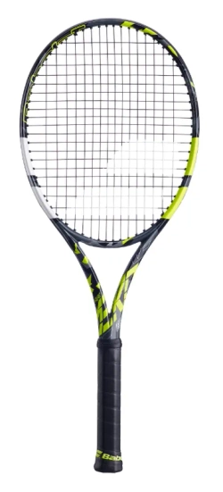 Теннисная ракетка Babolat Pure Aero 98 - grey/yellow/white + Струны