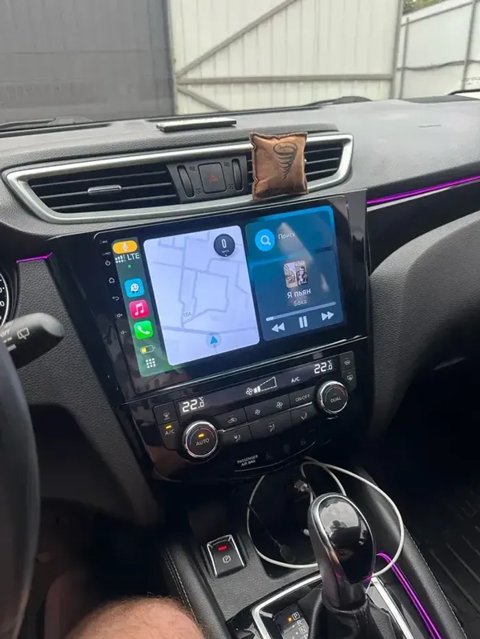 Магнитола для Nissan X-Trail T32, Qashqai J11 2014-2022 (маленькая рамка) - Vaycar VA51-0665 на Android 13, Быстрая, 4G SIM-слот