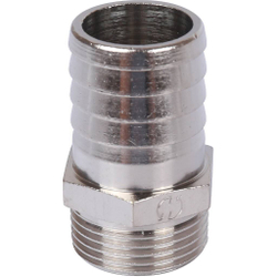 Штуцер НР никелированный      3/4"x25