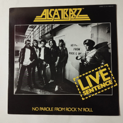 Винтажная виниловая пластинка LP Alcatrazz Live Sentence (No Parole From Rock n Roll) (Japan 1984) (No Obi) Evil Eye