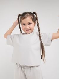 Футболка укороченная "Туман"