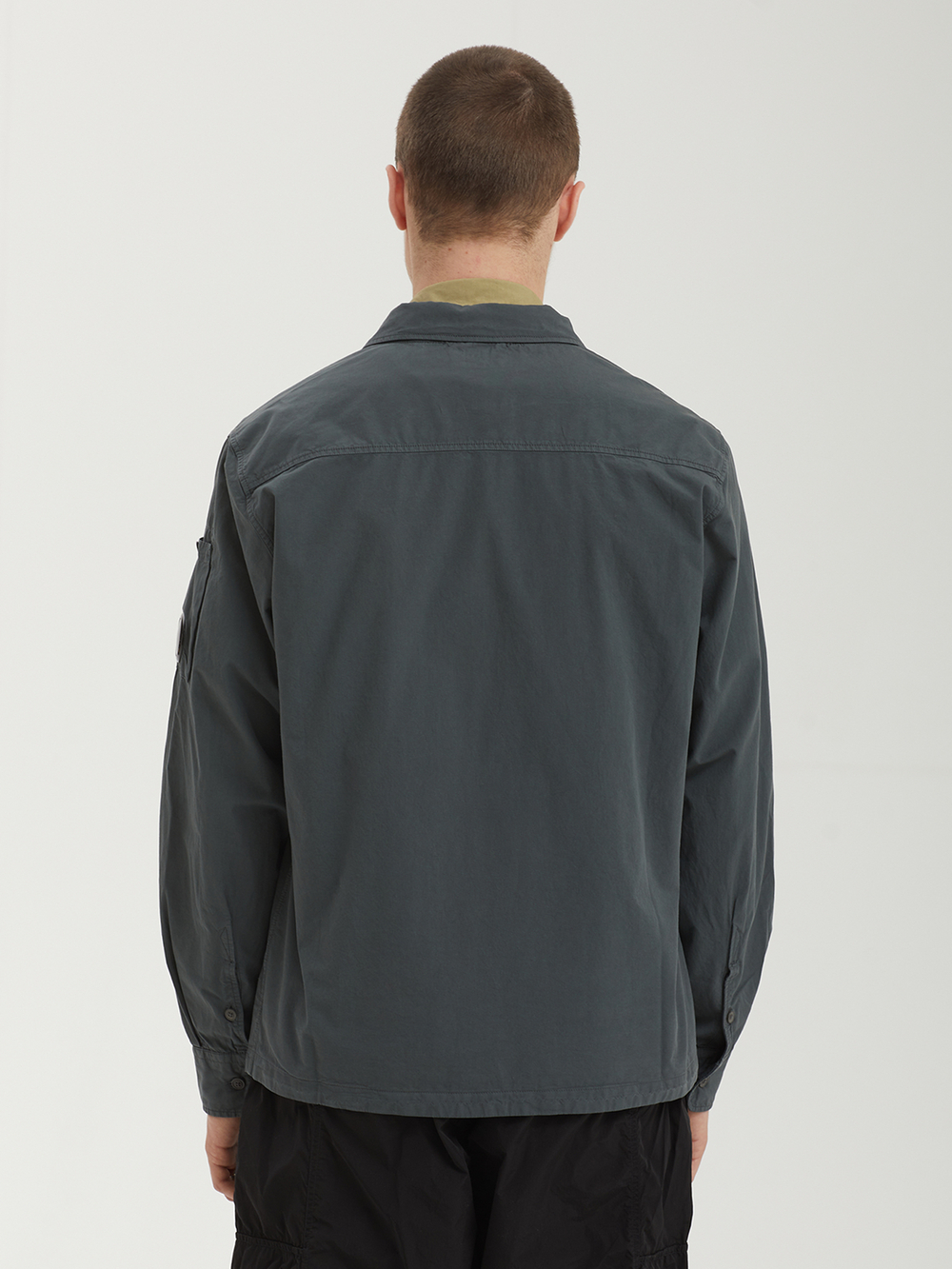 Мужская Рубашка Organic Gabardine Zipped Lens