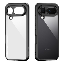 Чехол прозрачный с черными рамками для смартфона Honor Magic8 Pro Air, серия Aimo Series от Dux Ducis