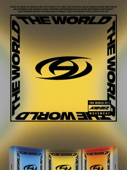 Альбом ATEEZ - THE WORLD EP.1 : MOVEMENT 3 Version SET