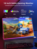 18" Портативный монитор с магнитным чехлом Ugame B118 WQXGA IPS 2560х1600, 144 Гц