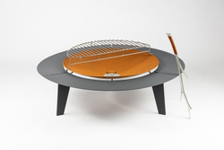 Чаша для костра Up!Flame STEEL CUP 1000 UNIQ grey