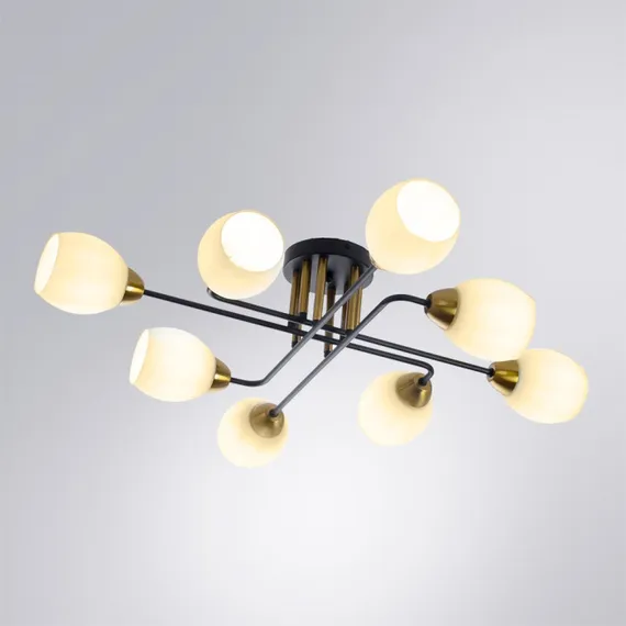 Потолочная люстра Andrea A8141PL-8BK Arte Lamp
