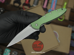 Нож KERSHAW Leek 1660 Green - зеленая рукоять