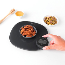 Цифровые кухонные весы Brabantia Tasty+ черные
