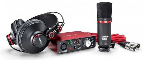 FOCUSRITE SCARLETT SOLO STUDIO 2ND GEN студийный комплект