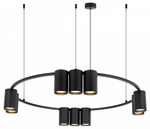 Подвесная люстра Denkirs Orbit DK4065-BK