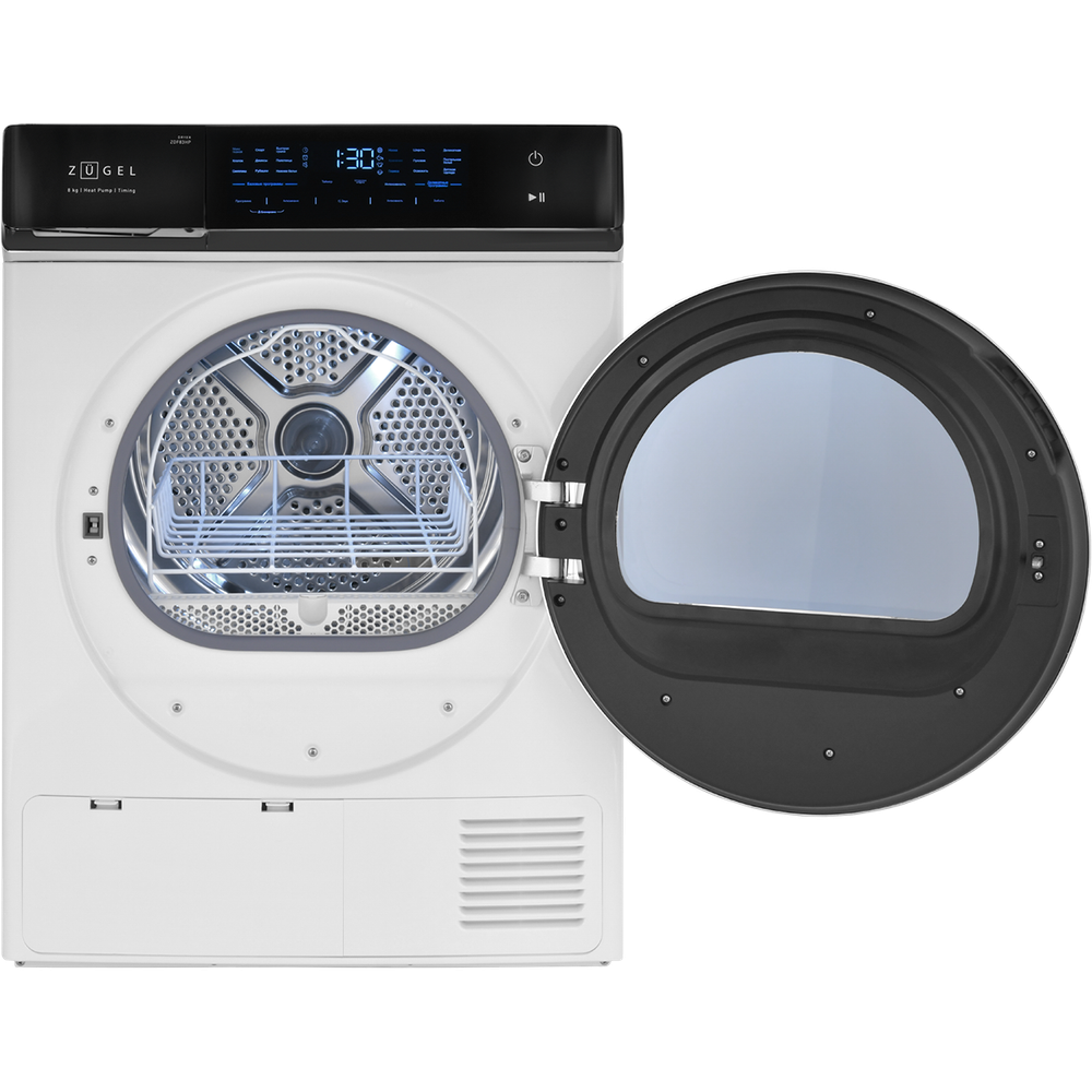Сушильная машина ZUGEL ZDF83HP Heat Pump
