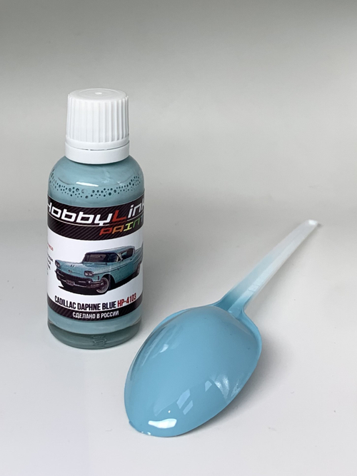 Краска лаковая HobbyLink Cadillac Daphne Blue HP-4103