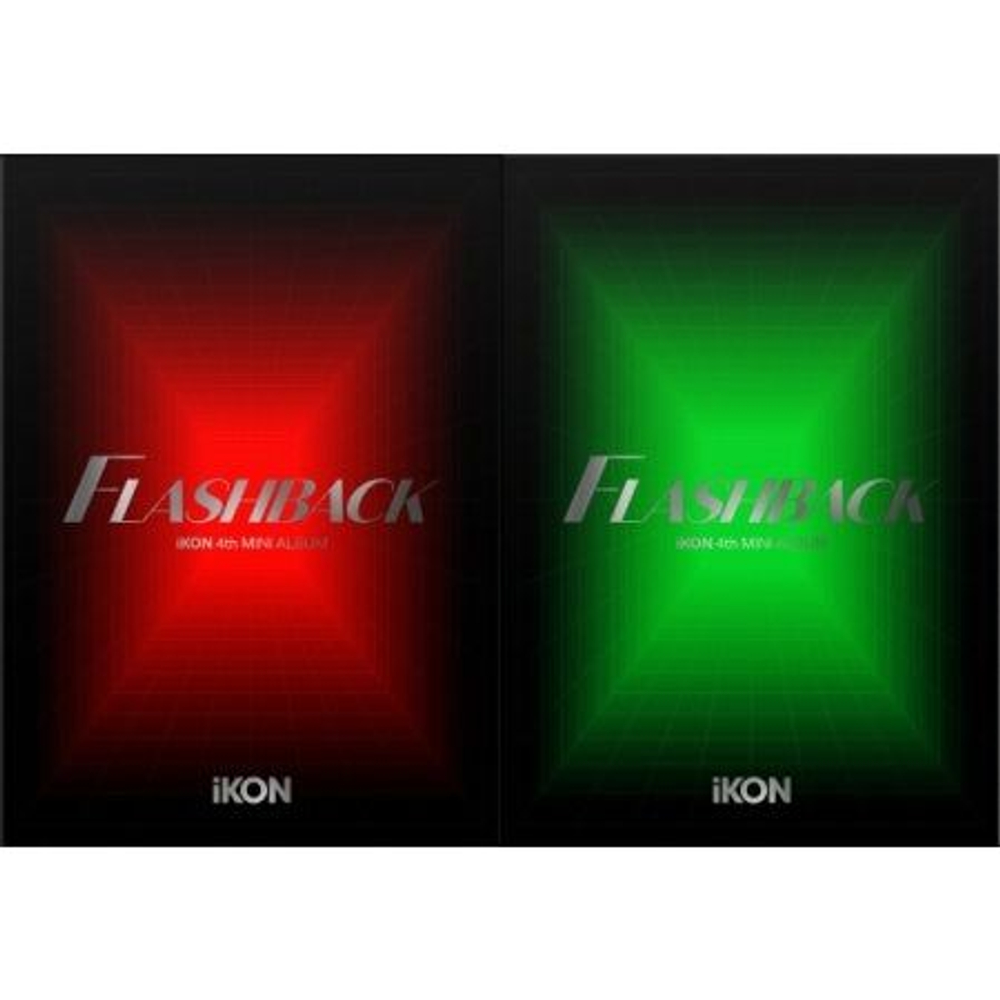 Альбом iKON - FLASHBACK 4th Mini Album PHOTOBOOK 2 Version SET