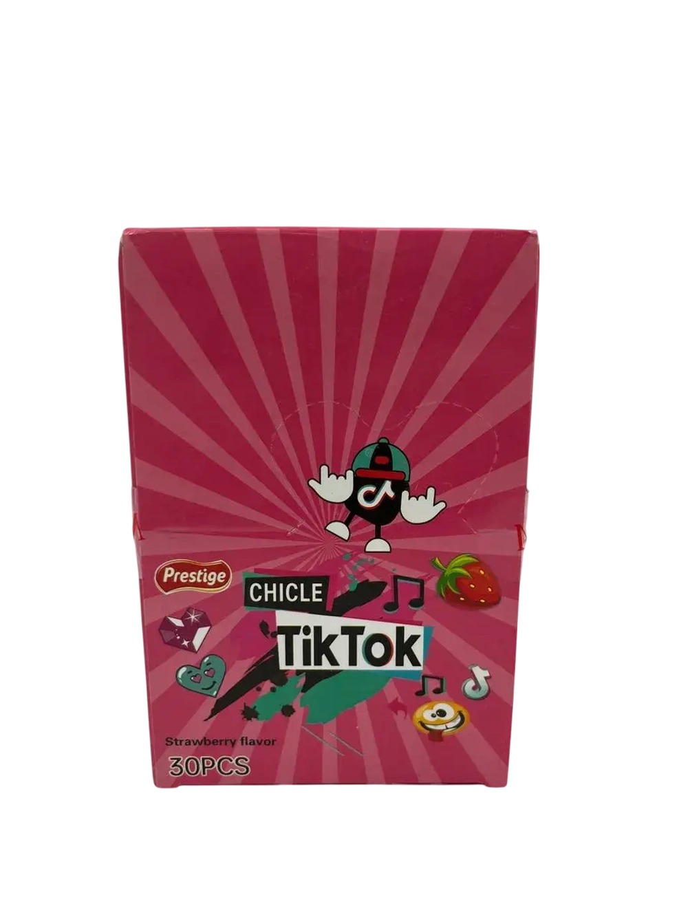 Жевательная резинка TikTok Chile со вкусом клубники