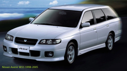 Порог Nissan Avenir, Expert W11 1998-2005 (1мм) универсал