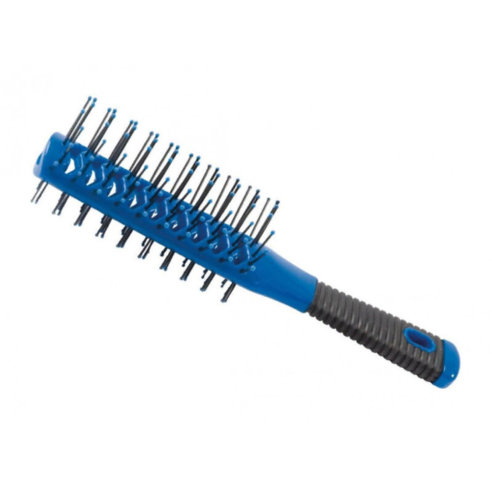 Hairway Парикмахерская щетка Vent Blue 08001-04