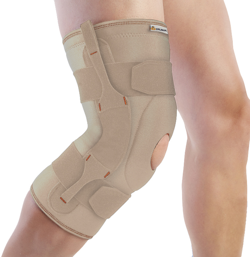Коленный ортез с полицентрическими ребрами жесткости Orliman