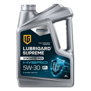 SUPREME SYNTHETIC PRO HYBRID 5W-30 LUBRIGARD масло