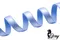 3090 740/10 ОПТ Бретель глянец Lauma Fabrics, 10 мм, голубой 3090