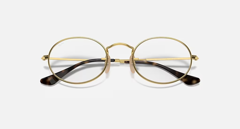 RAY-BAN OVAL RX3547V 2500 OPTICS