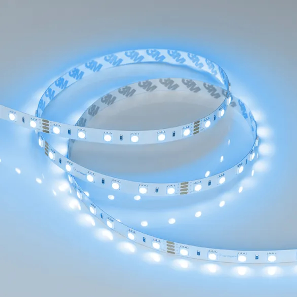 Светодиодная лента RT-B60-10mm 24V RGB (14.4 W/m, IP20, 5060, 50m) (Arlight, Открытый) 024586(2)