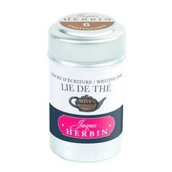 Картриджи для ручки Herbin Lie de thé темно-коричневые 6 шт (20144T)