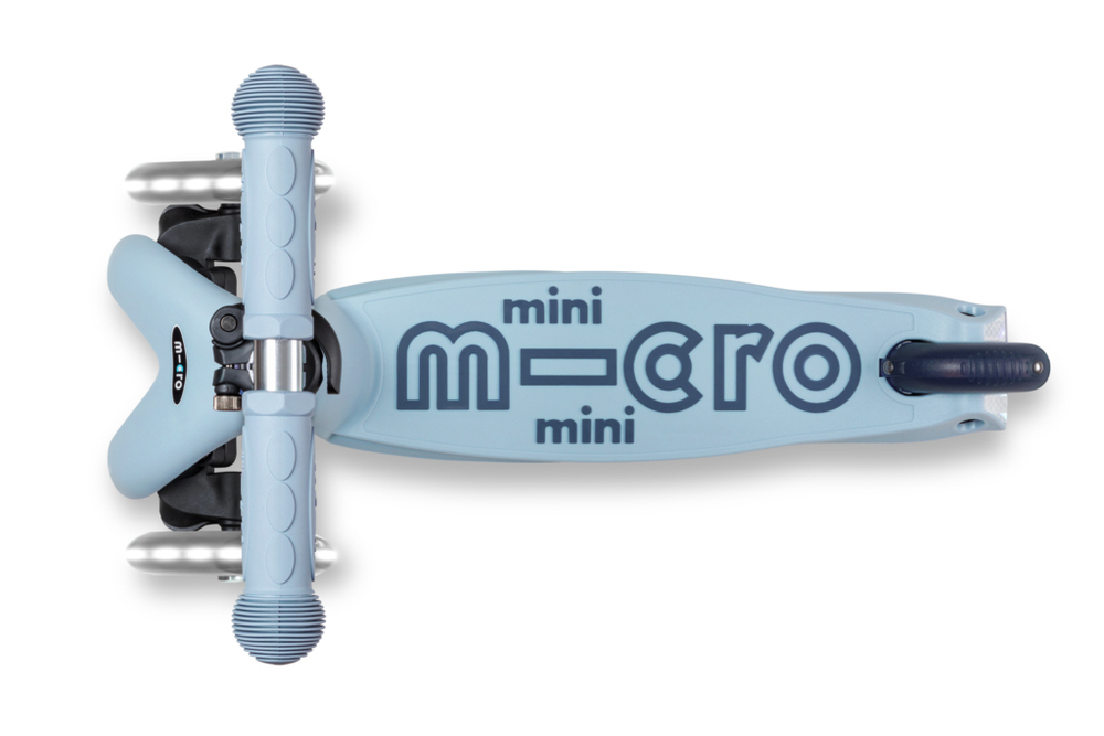 Самокат-качалка Mini Micro Deluxe Rock & Go LED, голубой