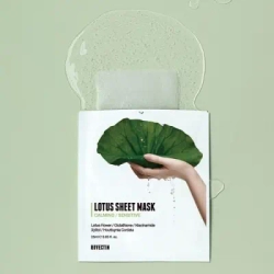 Rovectin Calming Lotus Sheet Mask успокивающая тканевая маска для лица с экстрактом лотоса