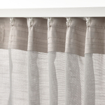 Комплект штор IKEA HALLEBRACKA (ХАЛЛЕБРАКА), Светло-серый, 145x250 см, 2 шт
