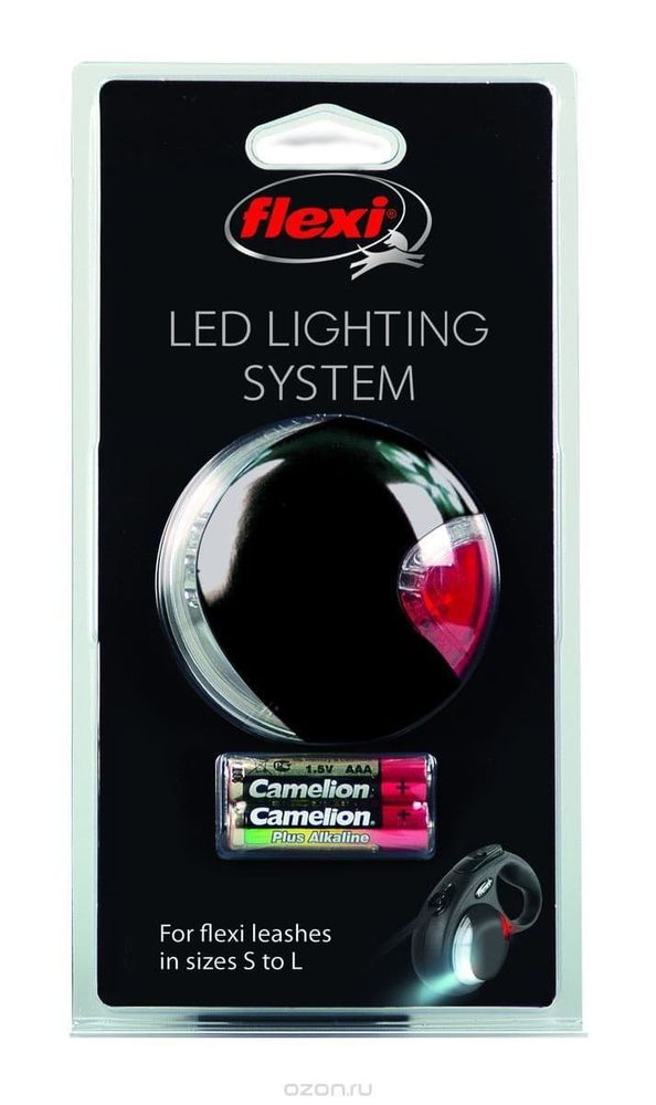 flexi аксессуар LED Lighting Systeм (подсветка на корпус рулетки) черный flexi аксессуар LED Lighting Systeм (подсветка на корпус рулетки) черный